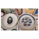 Souvenir Plates and Doilies Collection