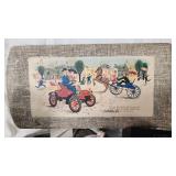 Home Decor and Collectibles Lot including Thermos, Clock, Figurines, and More