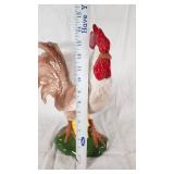 Ceramic Rooster Figurine - Chips