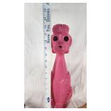 Plastic Pink Poodle, Wooden Shoe Stretchers, and Metal Shoe Stretchers