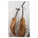 Plastic Pink Poodle, Wooden Shoe Stretchers, and Metal Shoe Stretchers