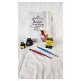 Calligraphy Set including Inks and Pens