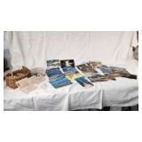 Vintage Postcards, Stamps, and Hairpins