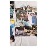 Vintage Postcards, Stamps, and Hairpins