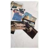 Vintage Postcards, Stamps, and Hairpins