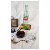 Coca-Cola Bottle, Kodak Mickey-Matic Camera, and Collectibles