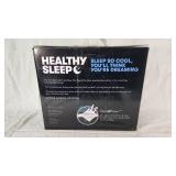 Healthy Sleep Cool-Tech Graphite Mattress Protector Queen Size Bedding Item