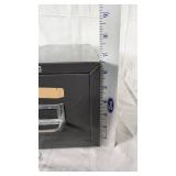 Cole Steel Index Card Filing Cabinet