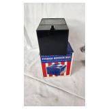 Eternal Revenue Man Coin Bank, Buzz Lightyear Mini Buddy, and Woody Doll