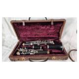 Clarinet with Case and Note Symbal