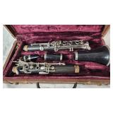 Clarinet with Case and Note Symbal
