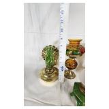 Assorted Vintage Oil Lamps Collection - Tallest is 11.5"