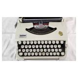 Brother Charger 11 Manual Typewriter with Case and Wire Document Tray