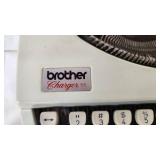 Brother Charger 11 Manual Typewriter with Case and Wire Document Tray