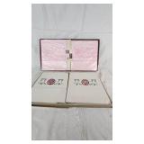 Harmony House His & Hers Pillowcases and Fine Embroidered Pillowcases Set