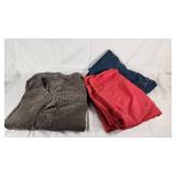 Carhartt Relaxed Fit Pants 36x36, Red and Blue Pants