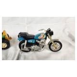 Toy Tractor and Motorcycle Models