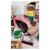 Vintage Board Games and Puzzles including Milton Bradley Password, Connect Four, and Big Bird Puzzle