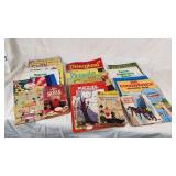 Collection of Vintage Coloring and Activity Books, Including Disney and Sesame Street