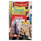 Collection of Vintage Coloring and Activity Books, Including Disney and Sesame Street