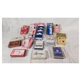 Lot of Assorted Playing Card Decks from Various Brands