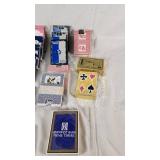 Lot of Assorted Playing Card Decks from Various Brands