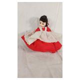 Madame Alexander "Jo" Doll in Red Dress