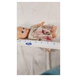 Vintage Lauer Toys Baby Doll with Blue Eyes