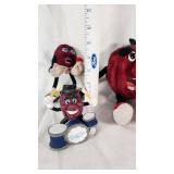 The California Raisins Figurines and Plush Toys
