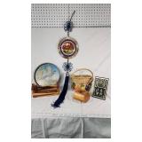 Decorative Wall Hanging, Plate, Basket, and Plaque Assortment