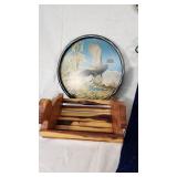 Decorative Wall Hanging, Plate, Basket, and Plaque Assortment