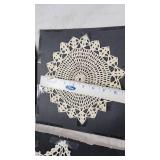 Crocheted Doilies Set of 4