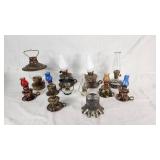 Vintage Small Oil Lamps and Lanterns Collection