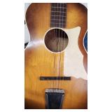 Holiday Acoustic Guitar (Cracked back) with Accessories and Case
