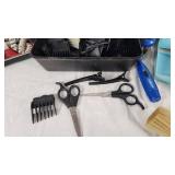 Vintage Hair Clipper and Shaver Collection including Norelco Tripleheader, Remington Princess, and Wahl Home Clipper Set