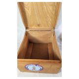 Wooden National Guard Minnesota Box, Tool Box, and Assorted Decorative Items