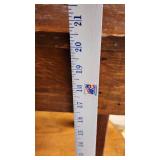 Three Wooden Tables Including Oval Coffee Table and Magazine Rack Table