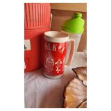 Kent Precision Pork Plan Cooler, Blender Bottle, and Assorted Kitchen Items