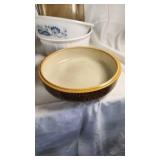 Williams Sonoma Italian Bowl, Lindsey Jordan Decorative Bowl, Mikasa Baking Dish, and Other Kitchenware