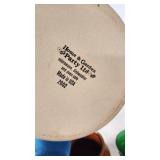 Various Kitchenware Items Including Home & Garden Party Canister, Rachael Ray Casserole, and Glass Punch Bowl Set