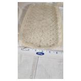 Indiana Glass Co. Princess Crystal Punch Set with Serving Trays