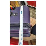 Set of Vintage and Modern Suitcases and Luggage