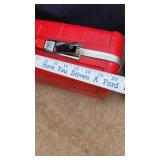 Set of Vintage and Modern Suitcases and Luggage