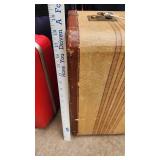 Set of Vintage and Modern Suitcases and Luggage