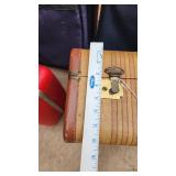 Set of Vintage and Modern Suitcases and Luggage