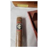 Vinyl Record Collection, Cigar Accessories, and Cigar Box