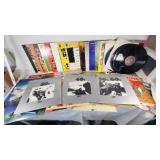 Vinyl Record Collection including John Denver, Waylon Jennings, and Rhumba Festival