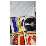 Vinyl Record Collection including John Denver, Waylon Jennings, and Rhumba Festival