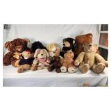 Gund and Soft Expressions Teddy Bears and Plush Toy Collection