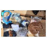 Assorted Home Textiles including Pillows, Blankets, and Linens